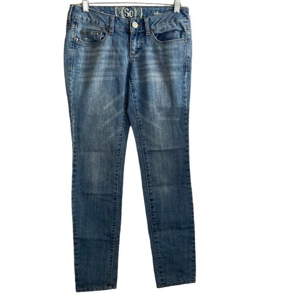 SO Jeans Womens juniors 3 Authentic Heritage Skinny low rise Stretch - Picture 2 of 10